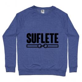 Bluza adler barbat suflete albastru melanj
