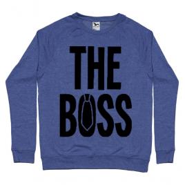 Bluza adler barbat the boss albastru melanj