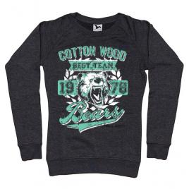 Bluza adler dama cotton wood negru melanj