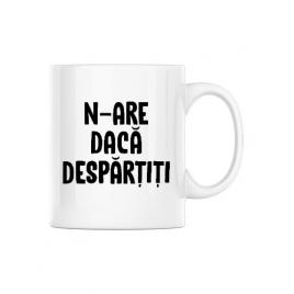 Cana personalizata nu are sens 2 alb