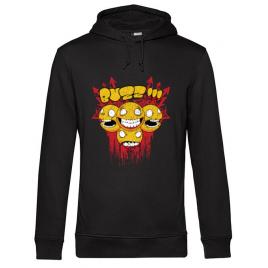 Hoodie barbat cu gluga buzz negru