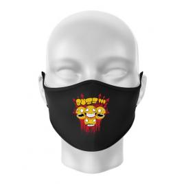 Masca personalizata reutilizabila buzz negru