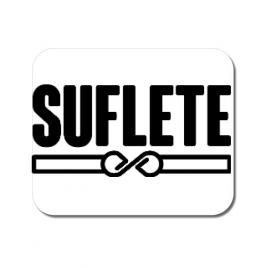 Mousepad personalizat suflete alb