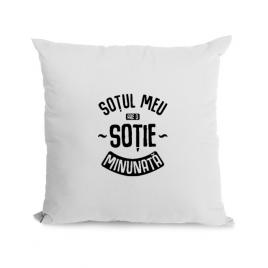 Perna personalizata o sotie minunata alb