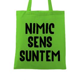 Sacosa din panza nu are sens 1 verde mar