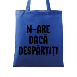 Sacosa din panza nu are sens 2 albastru regal
