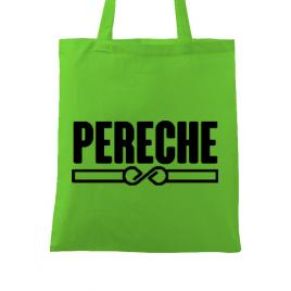Sacosa din panza pereche verde mar