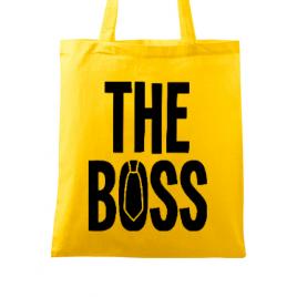 Sacosa din panza the boss galben