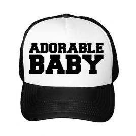 Sapca personalizata adorable baby alb