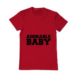 Tricou adler barbat adorable baby rosu