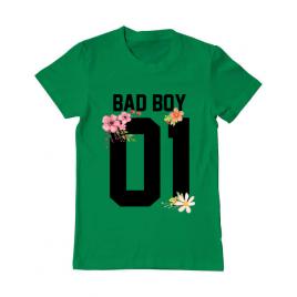 Tricou adler barbat bad boy verde mediu