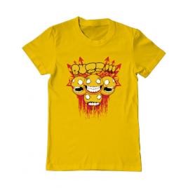 Tricou adler barbat buzz galben