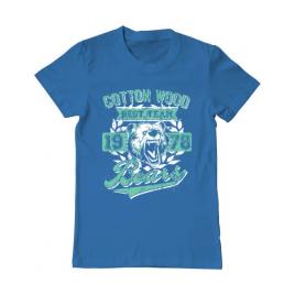 Tricou adler barbat cotton wood albastru azuriu