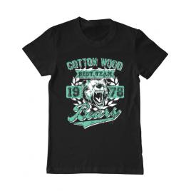 Tricou adler barbat cotton wood negru