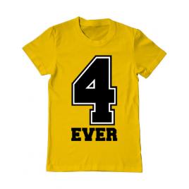 Tricou adler barbat forever galben