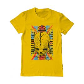Tricou adler barbat great  britain post galben