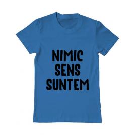 Tricou adler barbat nu are sens 1 albastru azuriu