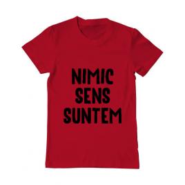 Tricou adler barbat nu are sens 1 rosu