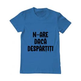 Tricou adler barbat nu are sens 2 albastru azuriu