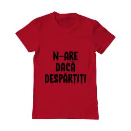 Tricou adler barbat nu are sens 2 rosu