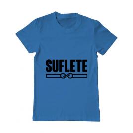 Tricou adler barbat suflete albastru azuriu