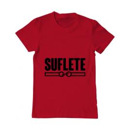 Tricou adler barbat suflete rosu