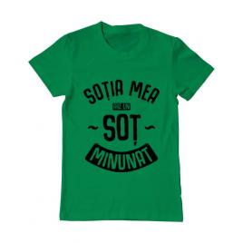 Tricou adler barbat un sot minunat verde mediu