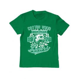 Tricou adler copil cotton wood verde mediu