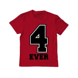 Tricou adler copil forever rosu