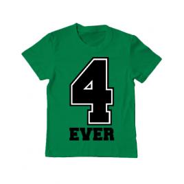 Tricou adler copil forever verde mediu