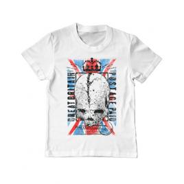 Tricou adler copil great  britain post alb