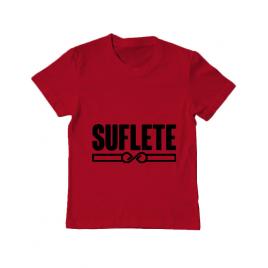 Tricou adler copil suflete rosu