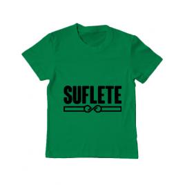 Tricou adler copil suflete verde mediu