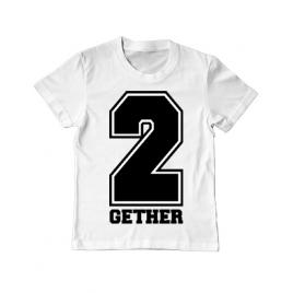 Tricou adler copil together alb