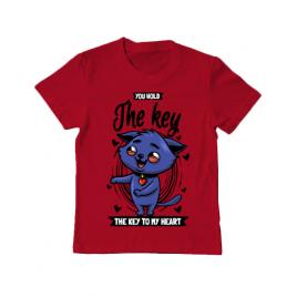 Tricou adler copil you hold the key rosu