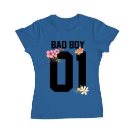 Tricou adler dama bad boy albastru azuriu