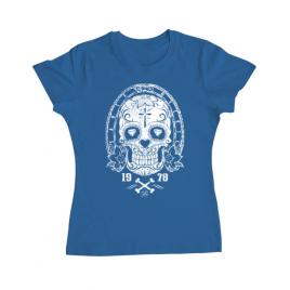 Tricou adler dama diamond eyes albastru azuriu