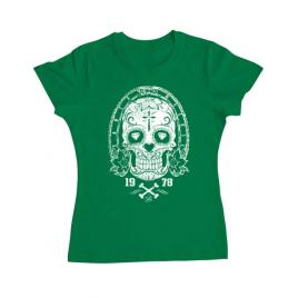 Tricou adler dama diamond eyes verde mediu