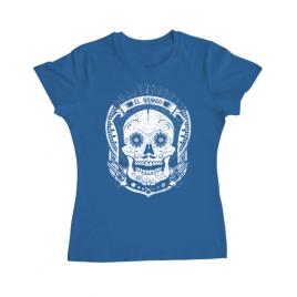 Tricou adler dama el gringo albastru azuriu