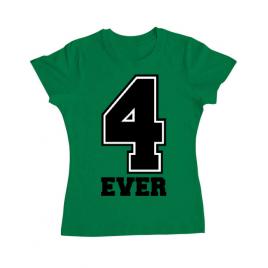Tricou adler dama forever verde mediu