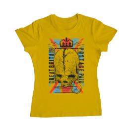 Tricou adler dama great  britain post galben