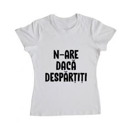 Tricou adler dama nu are sens 2 alb