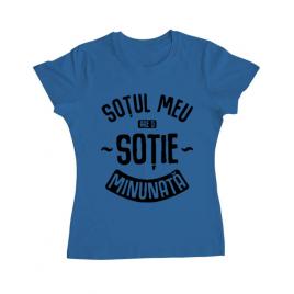 Tricou adler dama o sotie minunata albastru azuriu