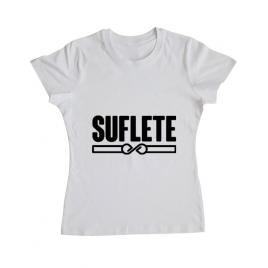 Tricou adler dama suflete alb