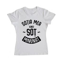 Tricou adler dama un sot minunat alb