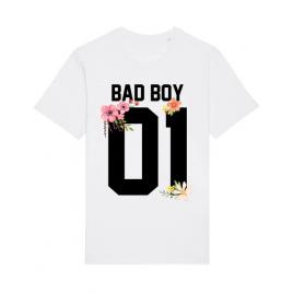Tricou stanley stella barbat bad boy alb