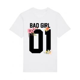 Tricou stanley stella barbat bad girl alb