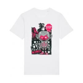 Tricou stanley stella barbat bad monkey alb