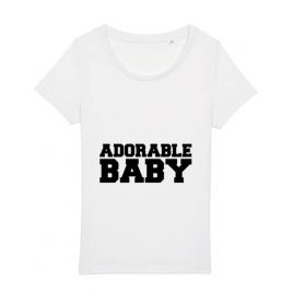 Tricou stanley stella dama adorable baby alb