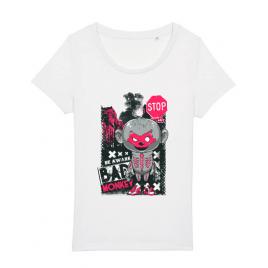 Tricou stanley stella dama bad monkey alb
